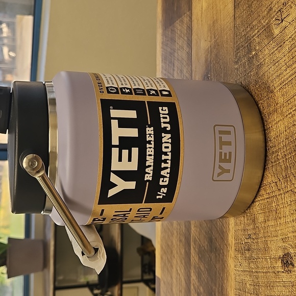 Yeti Rambler Half Gallon Jug - Black and Lavender - Picture 2 of 4